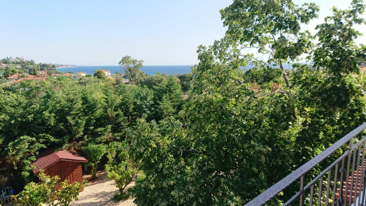 Apartament Stone House With Seaview Nea Poteidaia Zewnętrze zdjęcie
