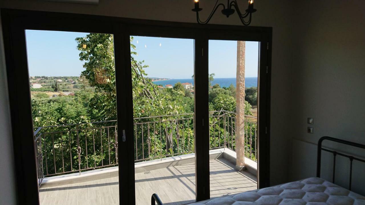 Apartament Stone House With Seaview Nea Poteidaia Zewnętrze zdjęcie