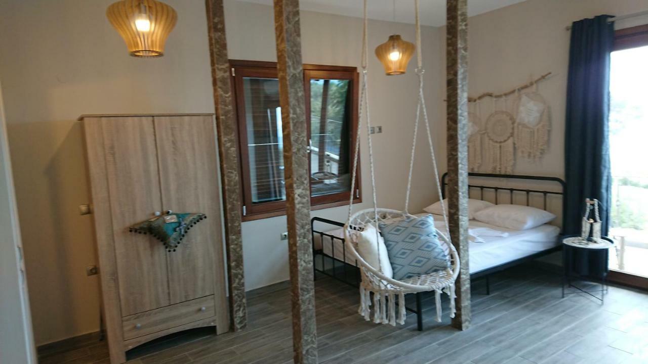 Apartament Stone House With Seaview Nea Poteidaia Zewnętrze zdjęcie