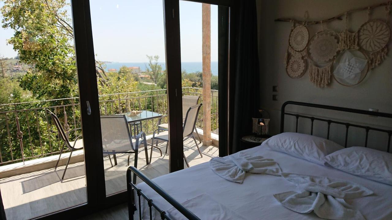Apartament Stone House With Seaview Nea Poteidaia Zewnętrze zdjęcie