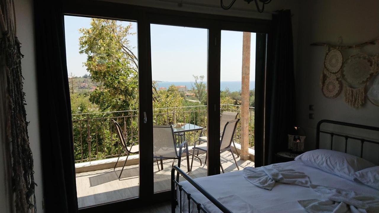 Apartament Stone House With Seaview Nea Poteidaia Zewnętrze zdjęcie